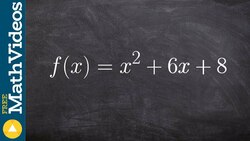 Completing the square of two functions Instructional Video