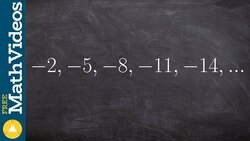 Finding the rule of the sequence using multiplication and addition Instructional Video