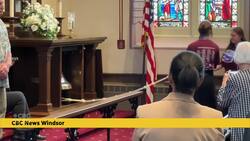 Family of Edmund Fitzgerald victims watch as swimmers complete vessel's route News Clip