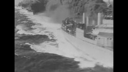 American battleship and submarines News Clip