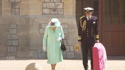 Captain Tom Moore knighted by Queen Elizabeth News Clip