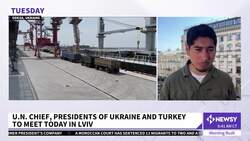 Ukrainian Pres. Zelenskyy To Host Lviv Talks With U.N., Turkey News Clip