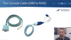 Cisco CCNA 200-301: The Complete Guide to Getting Certified - Making the Initial Connection to a Cisco Device Instructional Video