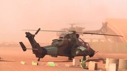 CLEAN : STOCKSHOTS: French Barkhane forces base in Mali News Clip