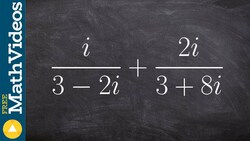 Combining complex rational expressions Instructional Video