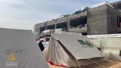 Rafah tent city: Thousands crowd makeshift camps in the south News Clip