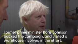 Boris Johnson supports Christmas appeal to send medical supplies to Ukraine News Clip