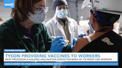 Tyson Foods To Offer COVID Vaccines To Thousands Of Its Workers News Clip