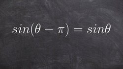 Verify an identify using the difference formula of two angles Instructional Video