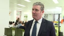 Ukraine War: Keir Starmer Interview on Ukrainian Refugees and Sanctions Against Russia News Clip