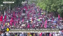 Nepal: Thousands rally in Nepal pro-monarchy protest, lend support to ex-King Gyanendra Shah News Clip