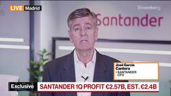 Banco Santander on Track to Meet 2023 Targets, CFO Says News Clip