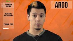 The Science of Typhoon Haiyan and Neutrino Astronomy Instructional Video