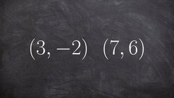 How to find the slope between two points using slope formula Instructional Video