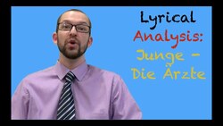 Junge - Die Ärzte: Lyrical Analysis - German Learning Tips #25 - Deutsch lernen Instructional Video