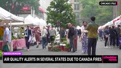 Air Quality Alerts in Several States Due to Canada Fires News Clip
