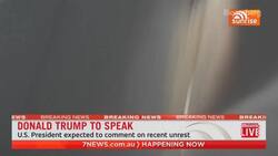 Australian TV Crew Struck by Police in Washington News Clip