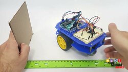 Arduino Self-Driving Car Lesson 5: Detecting Obstacles Instructional Video