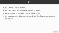 Learning Splunk - Splunk’s Search Language – Search Processing Language Instructional Video