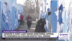 Ukraine's First Lady Olena Zelenska Makes Remarks To Congress News Clip