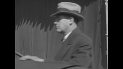 Roosevelts leave for church; Sen. Thomas Walsh's coffin carried News Clip