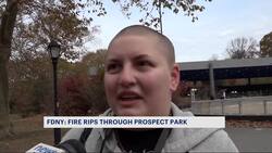 Brooklyn residents deal with weekend of brush fires across the borough News Clip