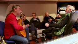 Last recording of Charles Aznavour Stock Footage