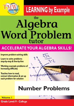 Algebra Word Problem Number Problems Instructional Video