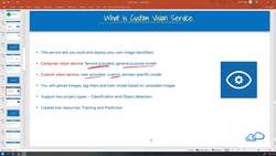 Custom Vision Service Instructional Video
