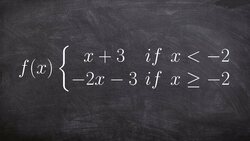 Learn How to Graph a Piece Wise Function Instructional Video