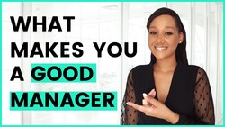 Interview Question and Answer: What Makes You a Good Manager? Instructional Video