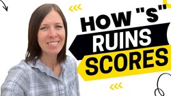 How the Letter S Ruins Your Scores - IELTS Energy Podcast 1257 Instructional Video