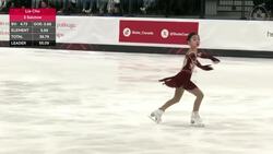 12-year-old Lia Cho destroys competition to win junior women's national title News Clip