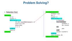 Data Science and Machine Learning (Theory and Projects) A to Z - Basics of Programming: Sorting Problem in Python Instructional Video