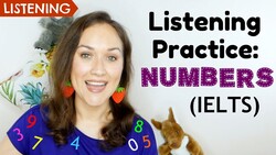 English Numbers Listening Practice | IELTS Listening (B1-B2) Instructional Video