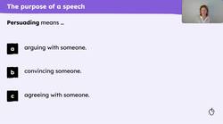 What makes a successful speech? Instructional Video