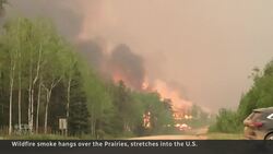 Canadian wildfire smoke drifts south into the U.S. News Clip