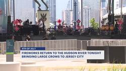 Large crowds expected at Fourth of July fireworks on the Hudson River News Clip