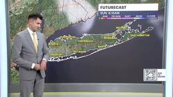 Windy conditions ahead of a beautiful Monday on Long Island News Clip
