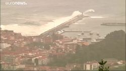 Storm Amelie hits regions in France, Spain and Italy News Clip