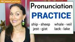 Minimal Pairs | Pronunciation Practice Instructional Video