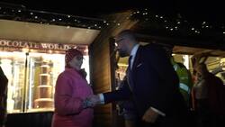 James Cleverly visits Trafalgar Square Christmas on Project Servator visit News Clip