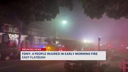 FDNY: Firefighter among 4 injured in East Flatbush building fire Instructional Video