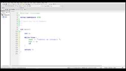 Fundamentals of Object-Oriented Programming - C++ - Numeric Input Validation - CIN.GOOD() Instructional Video