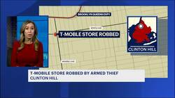 Clinton Hill T-Mobile store robbed News Clip