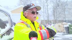 While shovelling, this Gander man explains why he doesn’t use his snowblower News Clip