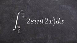 How to evaluate the definite integral with trig and u substitution Instructional Video