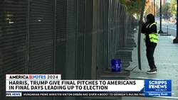 Harris to make closing argument to voters at site of Trump's Jan. 6 speech News Clip