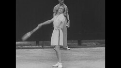 Helen Jacobs defeats Hilde Krahwinkel Sperling at 1936 Women's Singles championship at Wimbledon News Clip