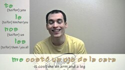 How to say, "It cost me an arm and a leg" in Spanish (Día 7) Instructional Video